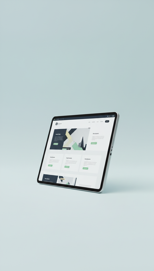 Business Website Design Preview
